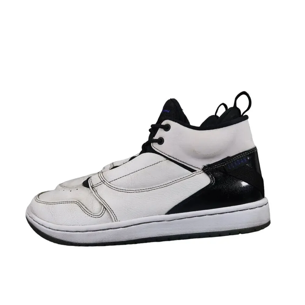 Jordan Sneaker Mens 8 Fadeaway Basketball Shoes Athletic Lifestyle White Concord